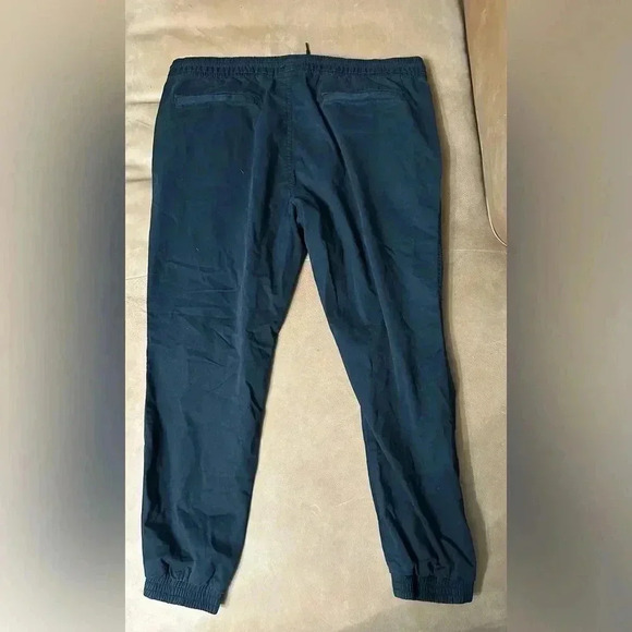 Sun + Stone Men's Black Articulated Drawstring Jogger Pants Size XL 30” Inseam - Picture 7 of 9